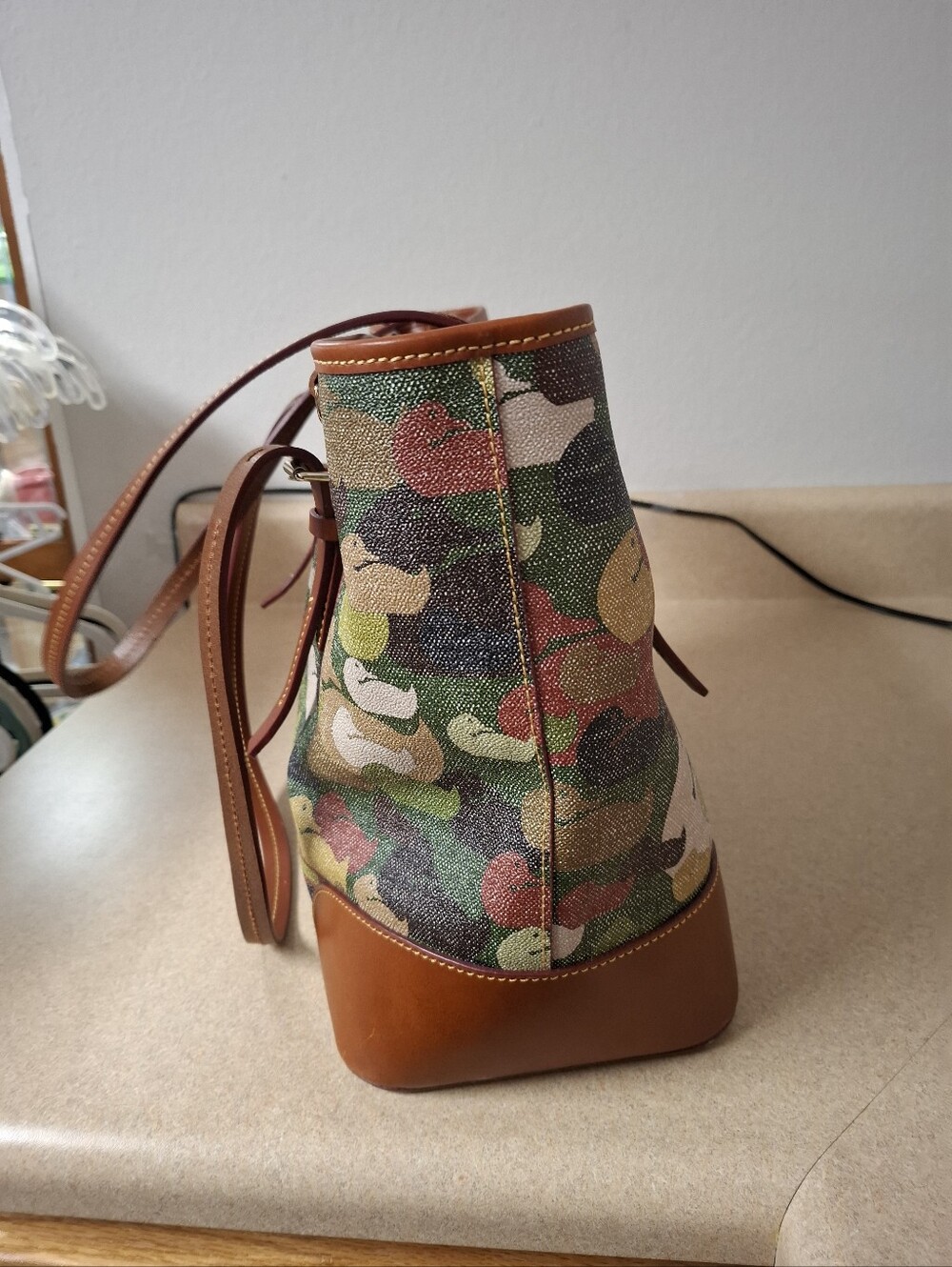 Dooney & Bourke Dover Tote Duck Camo tote bag - Picture 8 of 9